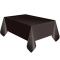 Large Plastic Rectangle Tablecloth Cover | 6ft x 4.5ft | 7 Colors | Party & Event